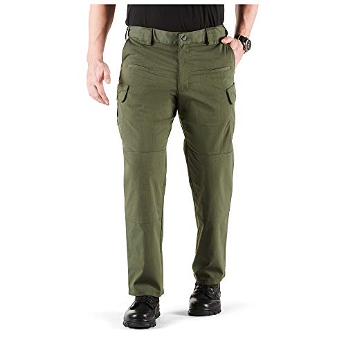 【中古】【未当て嵌める・未開封品】5.11 メンズ STRYKE タクティカルカーゴパンツ フレックスタック 表現スタイル74369。 38W-36L 緑であること