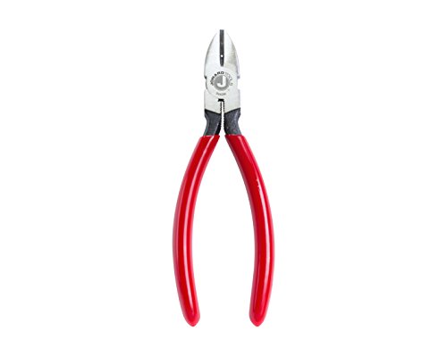 【中古】【未当てはめる・未開封品】Jonard DIAGB6 Tapered Nose Skinning and Stripping Diagonal Plier with Red Plastic Handle, 6-1/2 Length by Jonard Tools