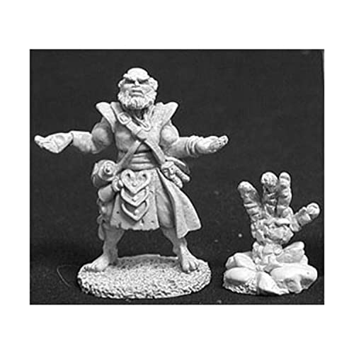【中古】【未使用・未開封品】Reaper Miniatures Strohm, Earth Sorcerer #02560 Dark Heaven Unpainted Metal by Reaper