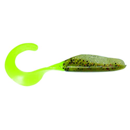【中古】【未使用・未開封品】(10cm , Chicken on a Chain) - Bass Assassin Saltwater Curly Shad-10 Per Bag｜AJIMURA-SHOP