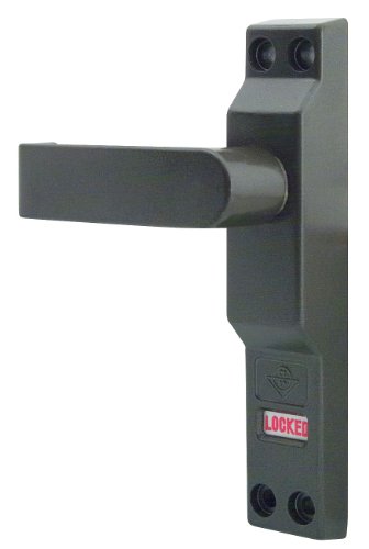 【中古】【未使用・未開封品】デッドボルトレバー、ダークブロンズ陽極酸化