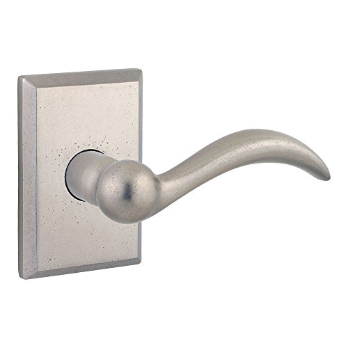 【中古】【未使用・未開封品】Baldwin HD.ARC.L.RSR Arch Single Dummy Lever with Rustic Square Rose - Left Hand