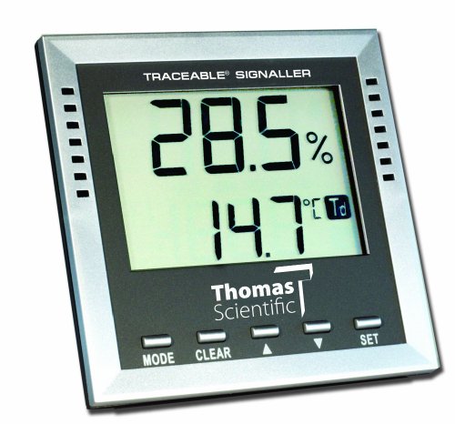 【中古】【未当て嵌める・未開封品】Thomas Traceable露点/湿球体温/湿度/体温目覚まし時計、-40?158°F、-40?70℃、1?99％RH