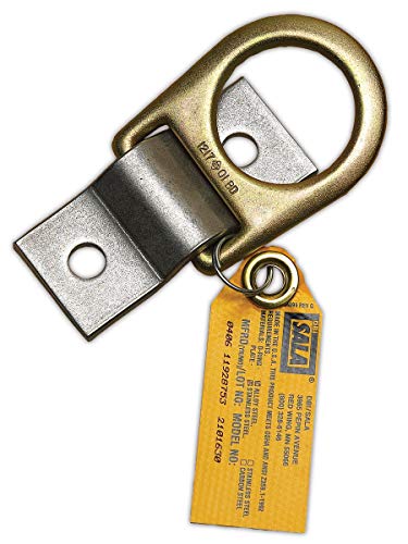 【中古】【未使用・未開封品】DBI/Sala, 2101630 D-Ring (Cadmium Plated) W/Anchorage Plate (Stainless Steel), Silver/Gold by Capital Safety|AJIMURA-SHOP