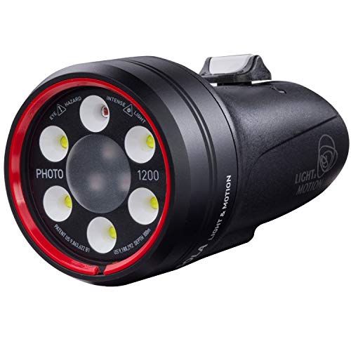 【中古】【未使用・未開封品】Light & Motion Sola Photo with 1200 lm Focus Light, Red by Light and Motion画像