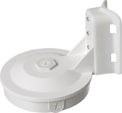 【中古】【未使用・未開封品】Arlington Industries 8161PM Weatherproof Pole Mounting Box with base plate, White, 1-Pack by Arlington Industries