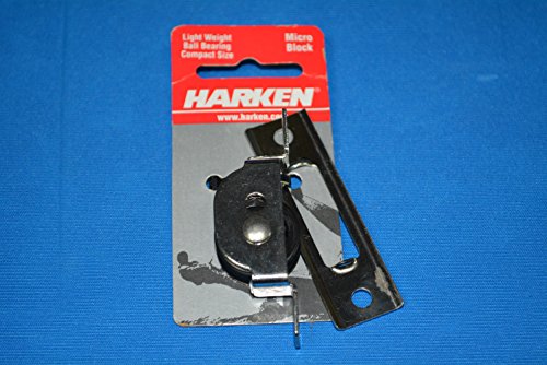 【中古】【未使用・未開封品】Harken 242 Micro 22mm Through-Deck Block w/Coverplate