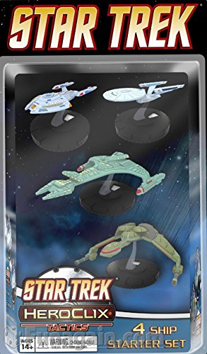 【中古】【未使用・未開封品】Neca Wizkids - Heroclix - Star Trek Tactics Starter 4-pack｜AJIMURA-SHOP