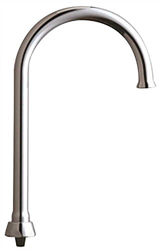 【中古】【未当てはめる・未開封品】Chicago Faucet GN2AFCJKABCP Rigid/Swing Gooseneck Spout, Lead Free, 283700, 5 1/4 by Chicago
