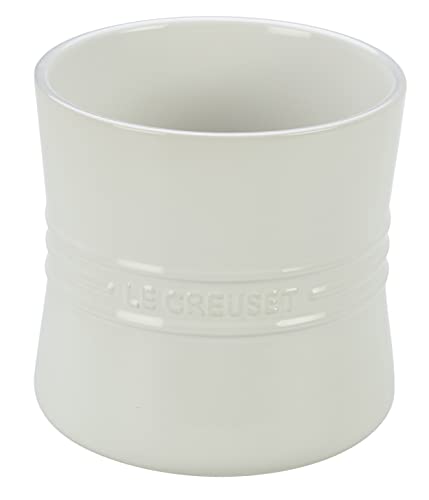 【中古】【未使用・未開封品】Le Creuset ル・クルーゼ Stoneware ２．６Ｌ ユーテンシル クロック (ホワイト)