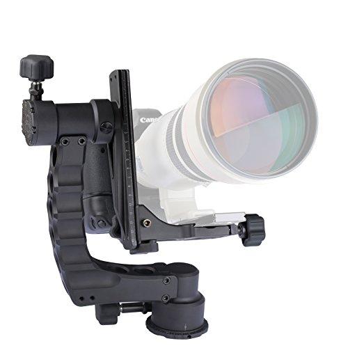 【中古】【未当てはめる・未開封品】ProMediaGear 望遠水晶体用ジンバルヘッド 写真機添え物 アウトドア/自然状態毛の荒物活動写真用 CNC細やか機械類産業一部分 宛転たるなパンニング 軽さア