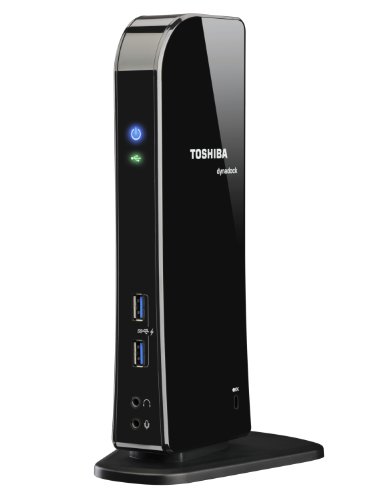 【中古】【未当て嵌める・未開封品】Toshiba Dynadock U3.0 Universal USB 3.0 Docking Station - USB docking station - GigE - for PortΘgΘ A30, Satellite C55, C75, S55, Sate