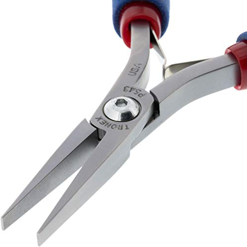【中古】【未当て嵌める・未開封品】Tronex Model 743 Flat Nose Pliers, Smooth Jaw, Jaw Same Height - Long, Ergonomic Handles by Tronex