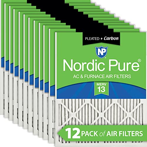 【中古】【未当て嵌める・未開封品】Nordic Pure MERV 13?Plusカーボンエアフィルタ???1in 20x24x1 20x24x1M13+C 1