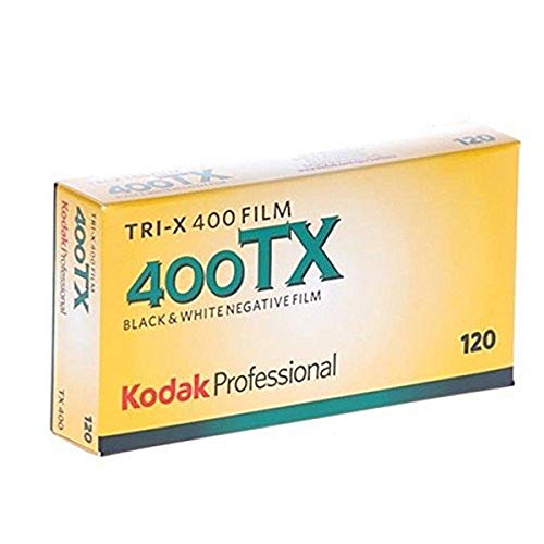 【中古】【未使用・未開封品】KODAK プロフェッショナル用 白黒フィルム トライ-X 400 120 5本パック 8568214｜AJIMURA-SHOP