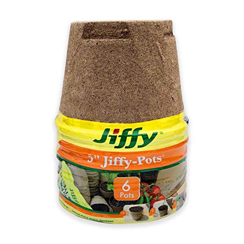 【中古】【未使用・未開封品】PRODUCTS Jp508 Round Peat Pot, 5-Inch, 6-Pack