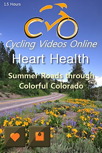 【中古】【未使用・未開封品】Heart Health. Summer Roads Through Colorful Colorado. Blu-Ray Edition. Virtual Indoor Cycling Training / Spinning