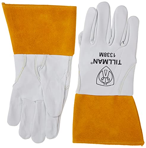 【中古】【未当て嵌める・未開封品】1338M Goatskin Tig Glove4 Cuff-Cd Medium by Tillman