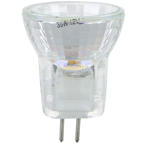 【中古】【未使用・未開封品】Sunlite 03196-SU 35MR8/CG/FL/12V ハロゲン MR8 30ワット電球 500 CBCP 36°フラッドビーム角 12ボルト G4 バイピンベース 調光可能 カバーガー