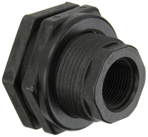 【中古】【未使用・未開封品】Banjo TF100 Polypropylene Bulkhead Tank Fitting, 1 NPT Female by Banjo Corp｜AJIMURA-SHOP