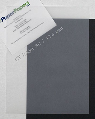 【中古】【未当てはめる・未開封品】CT せつ然たるインクジェット半澄み切った（ベラム）8.5 x 11質問用紙 500枚容器に並べる