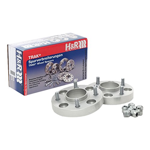 【中古】【未当て嵌める・未開封品】H\u0026R HS 5025541 DRM-System Wheel Spacer Set, 50 粍 Per Axle by H\u0026R