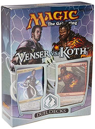 【中古】【未使用・未開封品】Magic the Gathering: MTG Duel Decks: VENSER VS KOTH (Two 60 Card Decks)