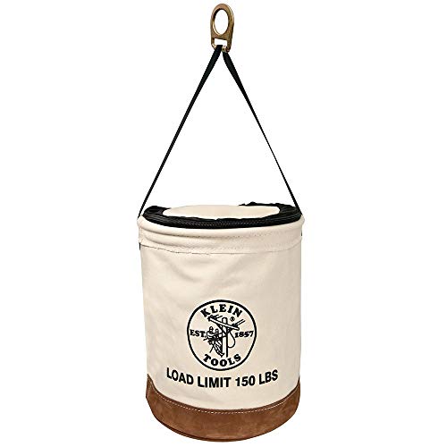 【中古】【未使用・未開封品】Utility Bucket, 150lb Cap, 22x14 In, Canvas by Klein Tools [並行輸入品]