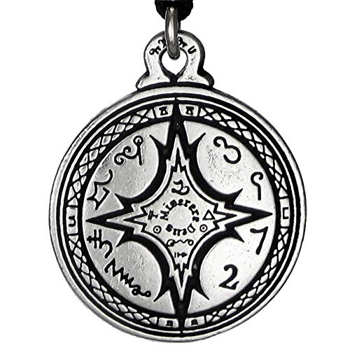 【中古】【未使用・未開封品】Talisman for Mastery of the Magical ArtsブラックPullet PentacleペンダントHermetic Pagan Wiccanジュエリー