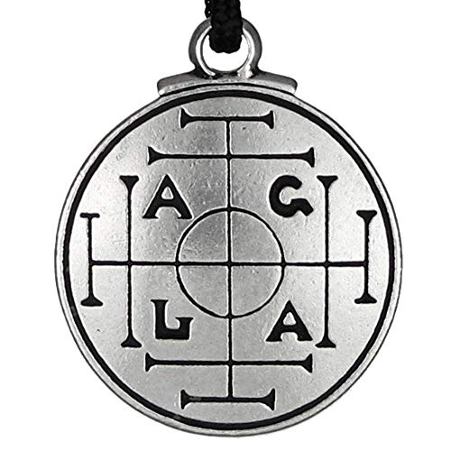 【中古】【未使用・未開封品】Pewter中世Money Talisman for Prosperityペンダントネックレス???1.25インチ直径|AJIMURA-SHOP