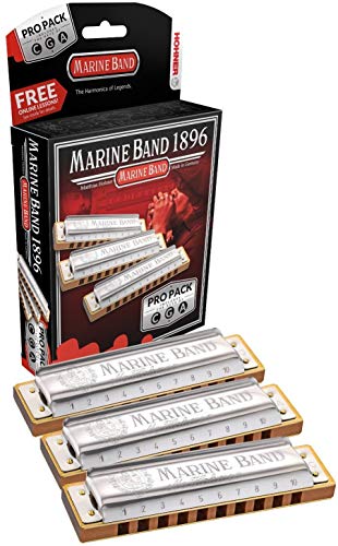 【中古】【未使用・未開封品】ホーナー/Hohner 1896 Marine Band Harmonica Pro Pack/鍵盤楽器【並行輸入品】