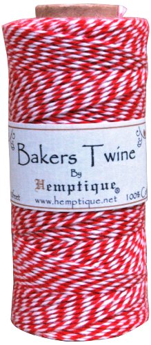 【中古】【未使用・未開封品】Cotton Baker's Twine Spool 2 Ply 410'/Pkg-Red (並行輸入品)|AJIMURA-SHOP