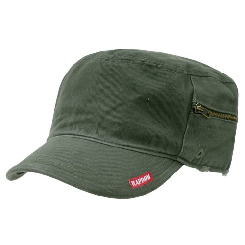 【中古】【未使用・未開封品】Rapid Dominance R05-OLV Adjustable Patrol Caps With Zipper, Olive