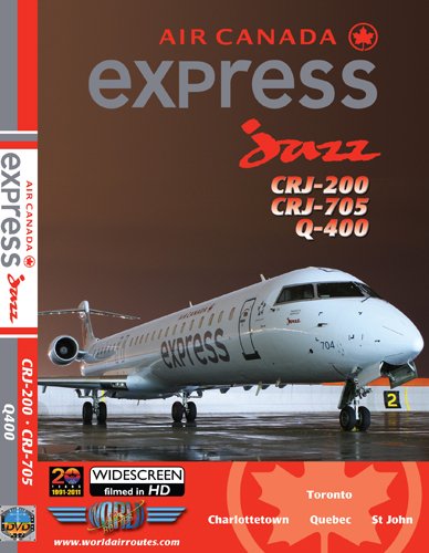 【中古】【未使用・未開封品】Air Canada Express - Jazz CRJ-200, CRJ-705 & Q-400