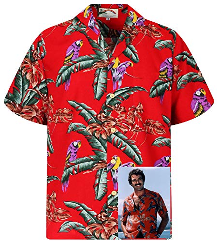 【中古】【未当て嵌める・未開封品】Paradise Found SHIRT メンズ US 大きさ: Medium 色つや: 赤いこと