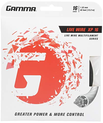 【中古】【未当てはめる・未開封品】Gamma Live Wire XP 16?g Tennis String