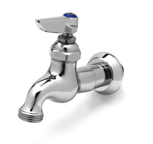 【中古】【未使用・未開封品】T&S Brass B-0717 Sill Faucet, 1/2-Inch Npt Male Inlet, Lever Handle, Adjustable Flange, 3/4-Inch Garden Hose Thread by T&S Brass｜AJIMURA-SHOP 32,798円