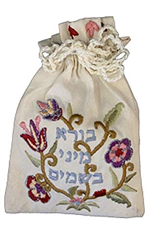 【中古】【未使用・未開封品】Havdalah Set - Yair Emanuel EMBROIDERED HAVDALAH SPICE BAG AND CLOVES FLOWERS...｜AJIMURA-SHOP
