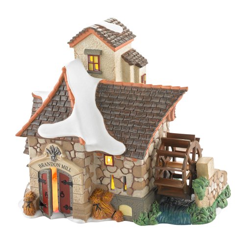 【中古】【未使用・未開封品】Department 56 Dickens Village Brandon Mill Lit House, 6.1-Inch [並行輸入品]｜AJIMURA-SHOP