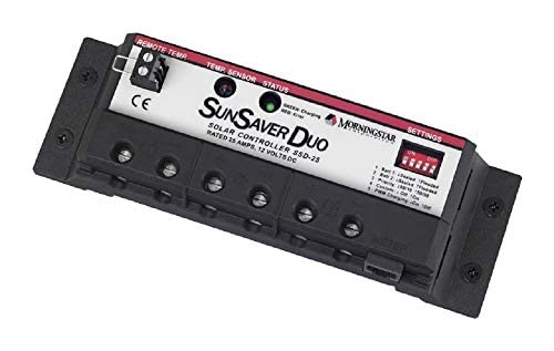 【中古】【未当て嵌める・未開封品】Morningstar SSD-25 SunSaver Duo 25アンペア申し受ける制御装置12V