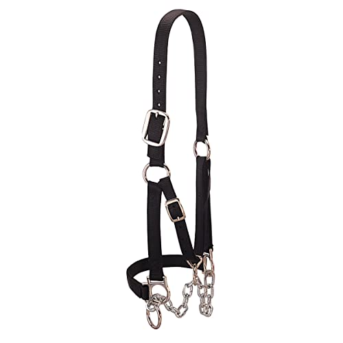 【中古】【未使用・未開封品】(Small, Black) - Weaver Leather Heavy-Duty Restraint Halter