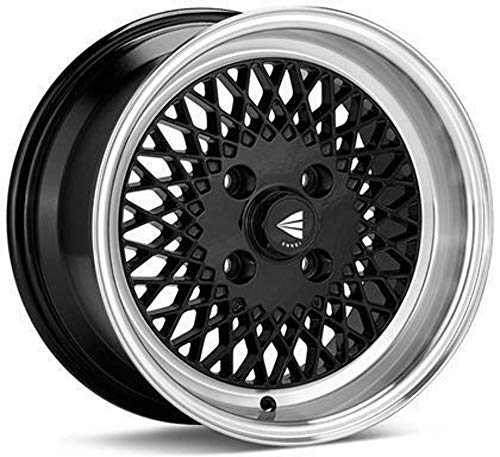 【中古】【未使用・未開封品】15x8 Enkei ENKEI92 (ブラック 機械加工リップ) ホイール/リム 4x100 (465-580-4925BK)