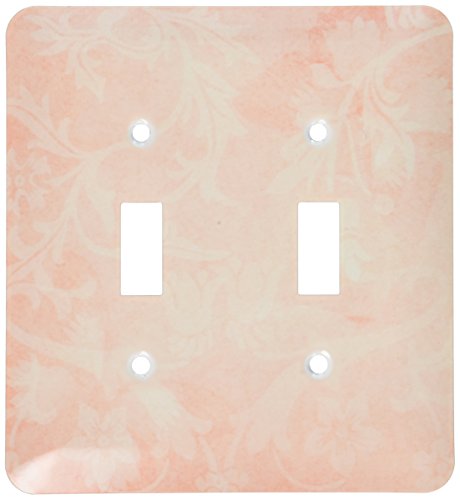 【中古】【未使用・未開封品】3drose LLC lsp _ 43906?_ 2アンティークピーチフローラルexpression-花ダブル切り替えスイッチ