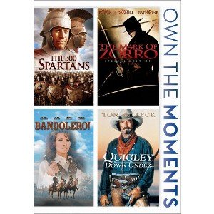 【中古】【未使用・未開封品】300 Spartans/Mark of Zorro/Bandolero!/Quigley Down [DVD]