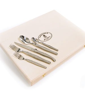 【中古】【未使用・未開封品】Jean Dubost 20-Piece Stainless Steel Flatware Set|AJIMURA-SHOP