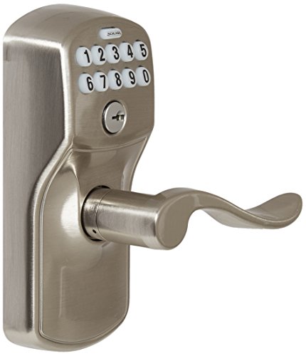 【中古】【未使用・未開封品】Schlage fe595?Plymouth byアクセントキーパッドwith 16211ラッチ10063?Strikeエントリflex-lock電子キーパッドwith 16211ラッチ10063?Strike|AJIMURA-SHOP
