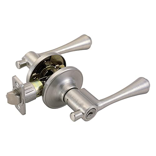 【中古】【未使用・未開封品】Design House 755439 Ironwood Universal Latch Entry Door Handle, Satin Nickel Finish|AJIMURA-SHOP