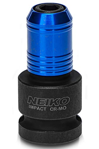 【中古】【未使用・未開封品】インパクトレンチ用Neiko 30275A 1/2インチドライブ1/4インチHexクイックリリースコンバータ