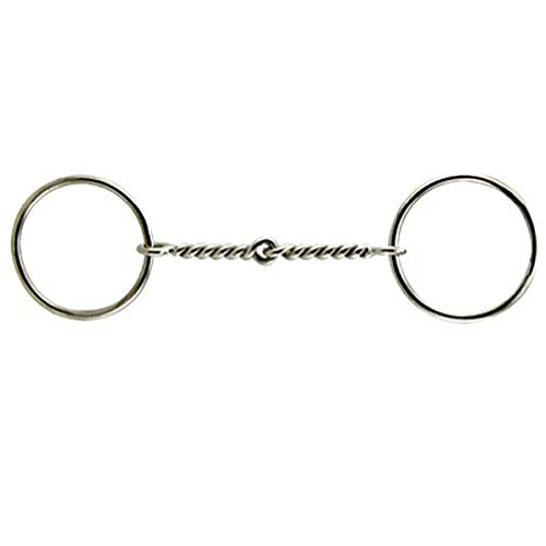 【中古】【未使用・未開封品】Coronet シングルツイストワイヤー ルースリング スナッフルビット 5インチ