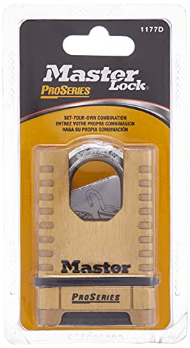 【中古】【未使用・未開封品】マスターロック(Master Lock) 1177D プロシリーズ　リセッタブル　コンビネーション　ロック